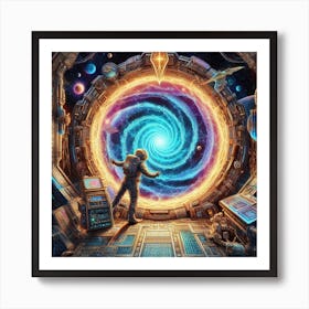 Space Odyssey Art Print