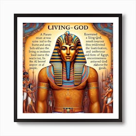 Living God Art Print