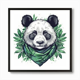 Panda Bear 3 Art Print