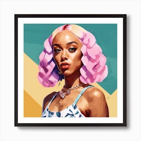 Afro-Futurism Art Print