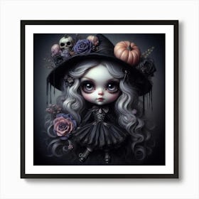 Little Witch Art Print