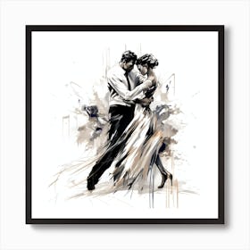 Tango Abstracts By Csaba Fikker 10 Art Print