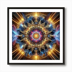 Mandala 10 Art Print