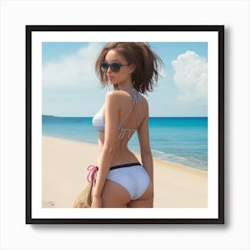 Coastal Goddess Art Print