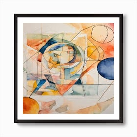 Abstract Painting 4 Art Print