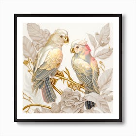 Tropical Birds 3 Art Print