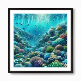 Coral Reef Art Print