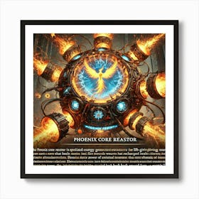 Phoenix Core Reactor Art Print