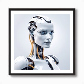 Robot Woman 21 Art Print