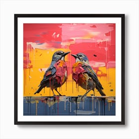 Two Birds 1 Art Print