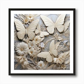 Butterflies Art Print