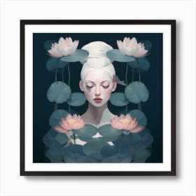 Water Lily Art Print