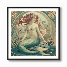 Mermaid 2 Art Print