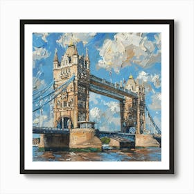 Tower Bridge UK London Art Print