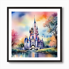 Cinderella Castle 48 Art Print