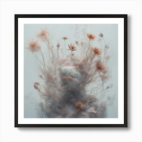 Enchanted Petal Mirage Art Print