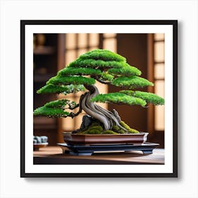 Bonsai Tree 4 Art Print