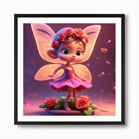 Fairy 3d Art Print