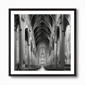 Cathedral Of Notre Dame Art Print