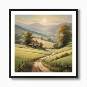 Country Road art print 5 Poster