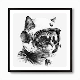 Spacecat Art Print