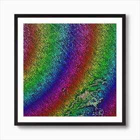 Rainbow Swirl Art Print