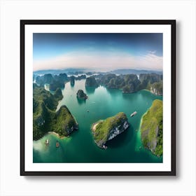 Halong Bay, Vietnam Art Print