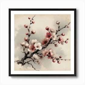 Cherry Blossoms 2 Art Print