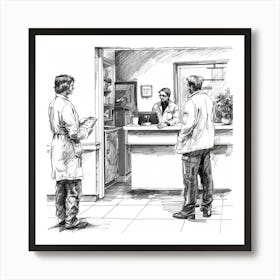 Doctor'S Office Art Print