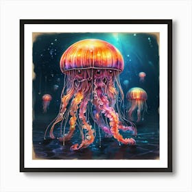 Jellyfish 25 Art Print