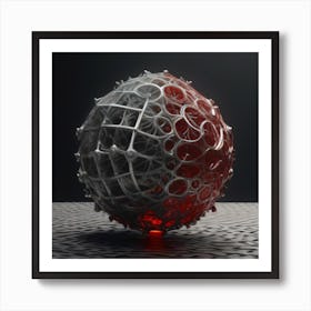 Sphere Of Light Art Print