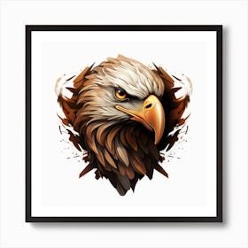 Eagle Head Art Print