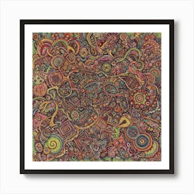 Psychedelic Art Art Print