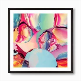 Cherry Boom Bubblegum Art Print