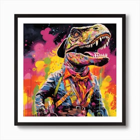 T-Rex 4 Art Print