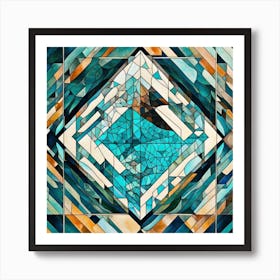 'Diamond' Art Print