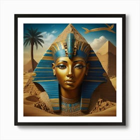 Tutankhamun Art Print