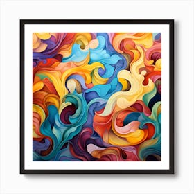 Abstract Abstract Painting 14 Art Print