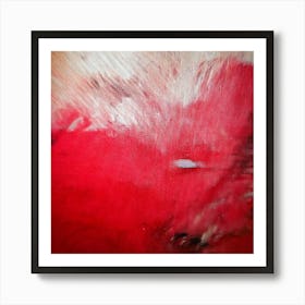 Heart Of Red Art Print