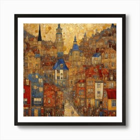 Cityscape Art Print