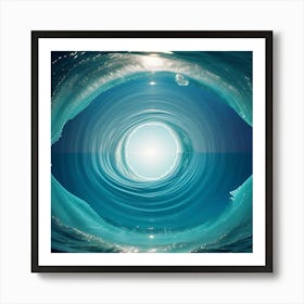 Eye Of The Ocean Art Print