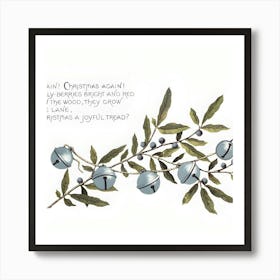 Christmas Bells Art Print