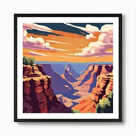 Grand Canyon Sunset 3 Art Print