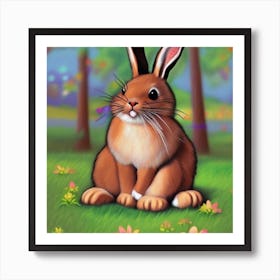 Bunny Rabbit 3 Art Print