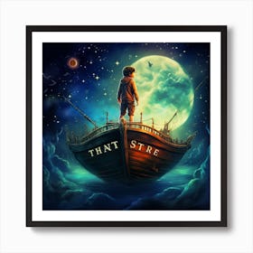 That Ship Art Print