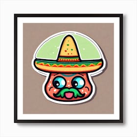 Mexican Hat 12 Art Print