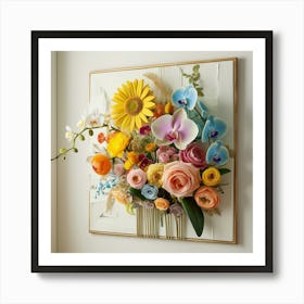 Bouquet Of Flowers 3 Art Print