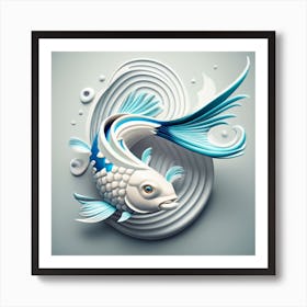 Koi Fish 17 Art Print