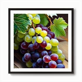 Grapes 1 Art Print