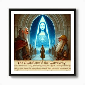 Guardian Of The Gateway 1 Art Print
